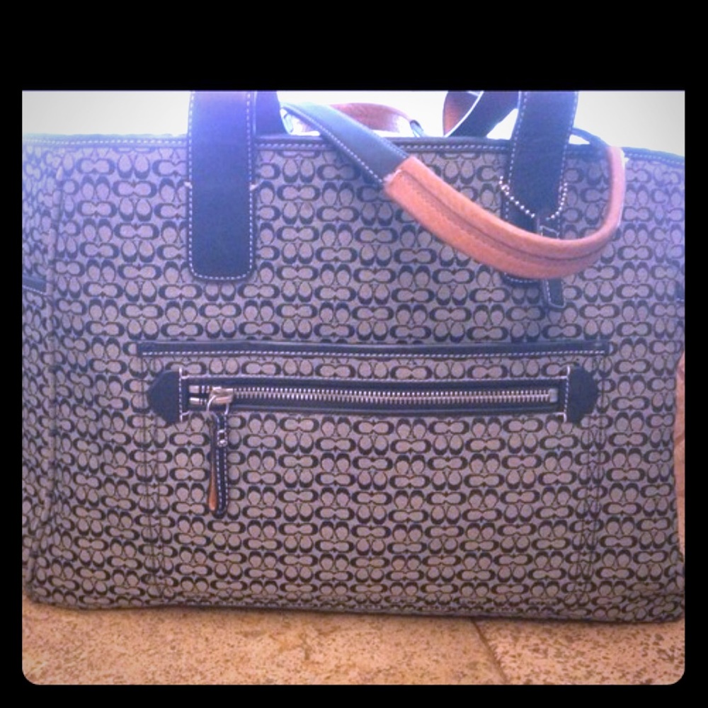 100% Authentic Signature Coach Tote Bag